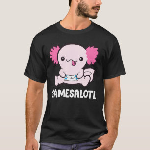Gamesalotl Gaming Axolotl T-Shirt