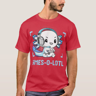 Gamesolotl Aolotl Video Gamer Kawaii Pastel Goth A T-Shirt