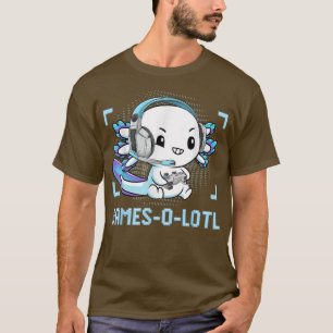 Gamesolotl Aolotl Video Gamer Kawaii Pastel Goth A T-Shirt