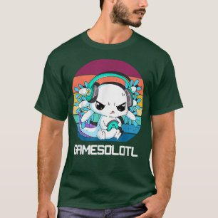 Gamesolotl Aolotl Video Gamer Kawaii Pastel Goth A T-Shirt