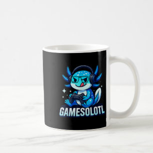 Gamesolotl Axolotl Fish Gamer Gaming Anime Video G Coffee Mug