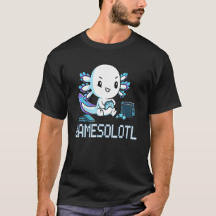 Gamesolotl Axolotl Gamer Fish Video Games T-Shirt