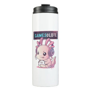 Gamesolotl - Axolotl Gamer Thermal Tumbler