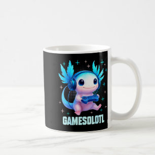Gamesolotl Axolotl Video Gamer Kawaii Anime Boys T Coffee Mug