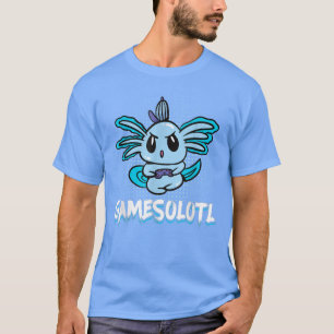 Gamesolotl Axolotl Video Gamer Kawaii Anime Gifts  T-Shirt
