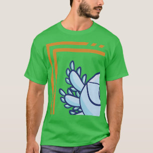 Gamesolotl Gamer Aolotl Playing Video Games Walkin T-Shirt