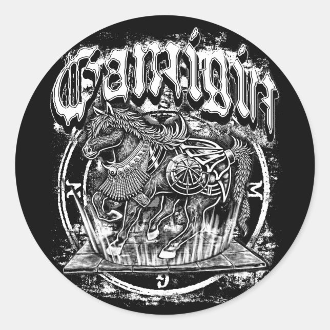 Gamigin Classic Round Sticker (Front)