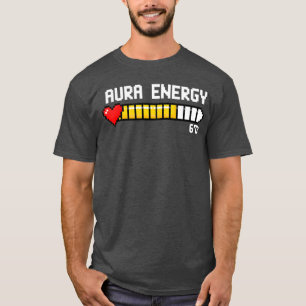 Gaming 67 Aura Energy 67 Percent Meme Gamer Retro  T-Shirt