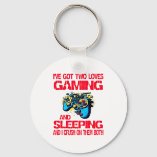 Gaming And Sleeng Gamer Valentines Day Boys Kids Key Ring