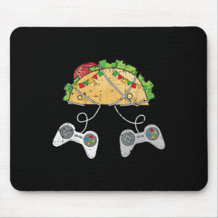 Gaming And Tacos Cinco De Mayo Video-game Mexican Mouse Mat