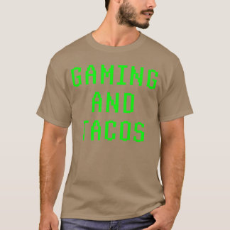 Gaming Andacos Funny PC Gamer Video Game Streamer  T-Shirt