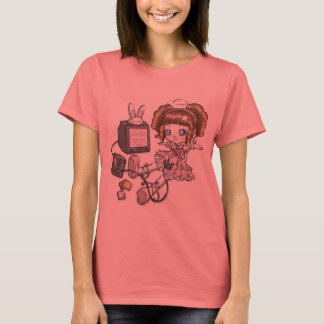 Gaming Angel Mascot Tshirt