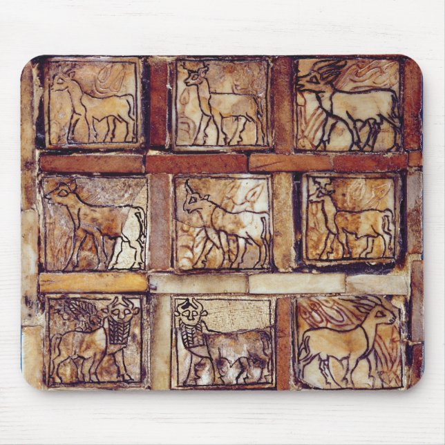 Gaming board, animals of the field and forest mouse mat (Front)