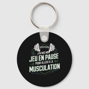 Gaming Bodybuilding Video Games Geek Gamer Gift Fo Key Ring