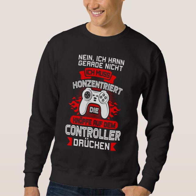 Gaming Boys Console Gamer Sweatshirt (Front)