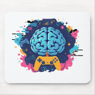 Gaming Brain Mouse Pad