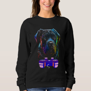 Gaming Cane Corso Dog Player Animal Video Gamer Me Sweatshirt