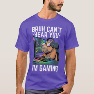 Gaming Capybara Gamer friend T-Shirt