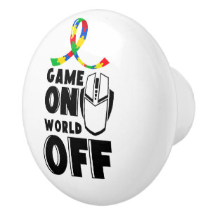 Gaming ceramic knob