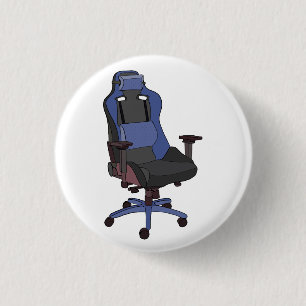 Gaming Chair 3 Cm Round Badge