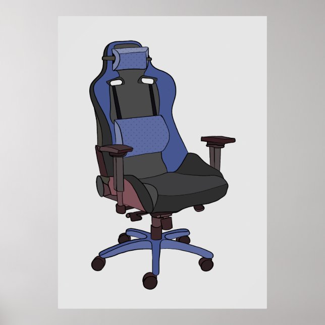 Gaming Chair Poster (Front)
