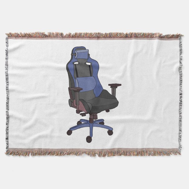 Gaming Chair Throw Blanket (Front)