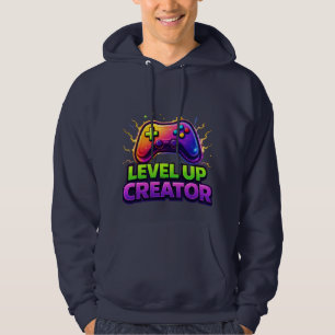 Gaming Controller Casual Streetwear Trendy Style Hoodie