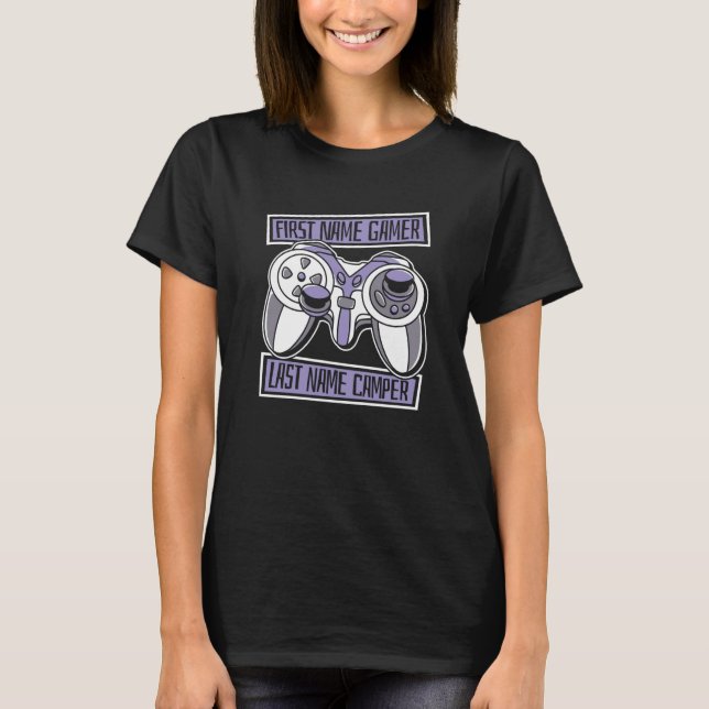 Gaming Controller Gamer  Video Games  2 T-Shirt (Front)
