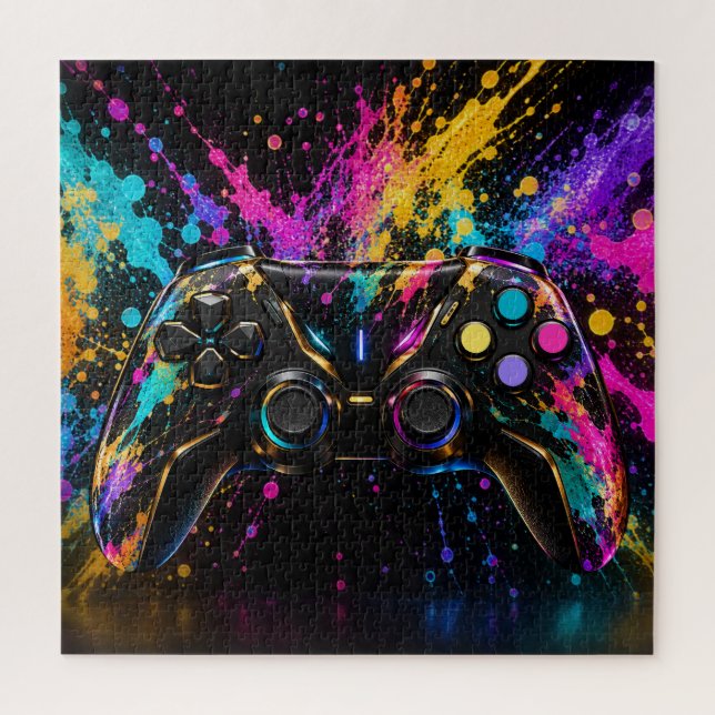 Gaming Controller Jigsaw Puzzle (Vertical)