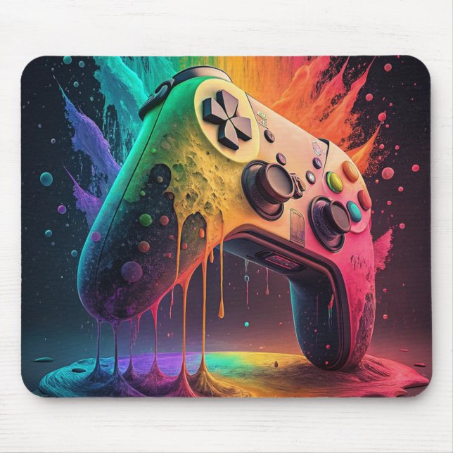 Gaming Controller Mouse Mat (Front)