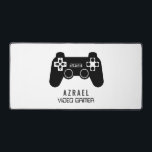 Gaming Controller, Video Gamer Desk Mat<br><div class="desc">Gaming Controller,  Video Gamer Desk Mat by the Business Card Store.</div>