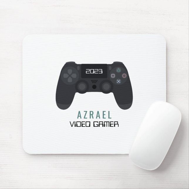 Gaming Controller, Video Gamer Mouse Mat (With Mouse)