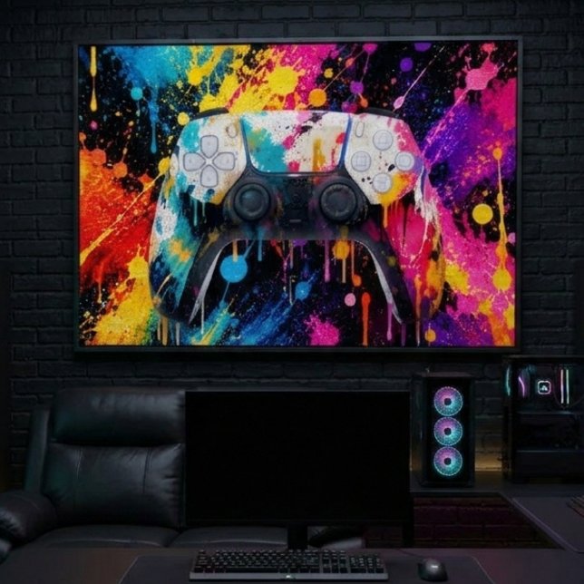Gaming Controller Wall Art (Gamming Controller Wall Art)