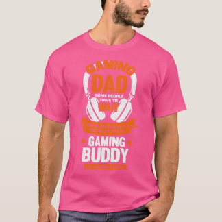 Gaming Dad Son Gamer Father Gift T-Shirt