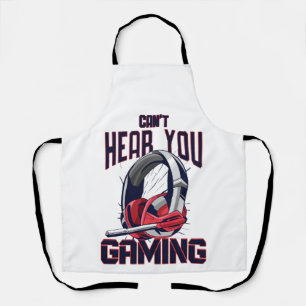 Gaming design with headset apron