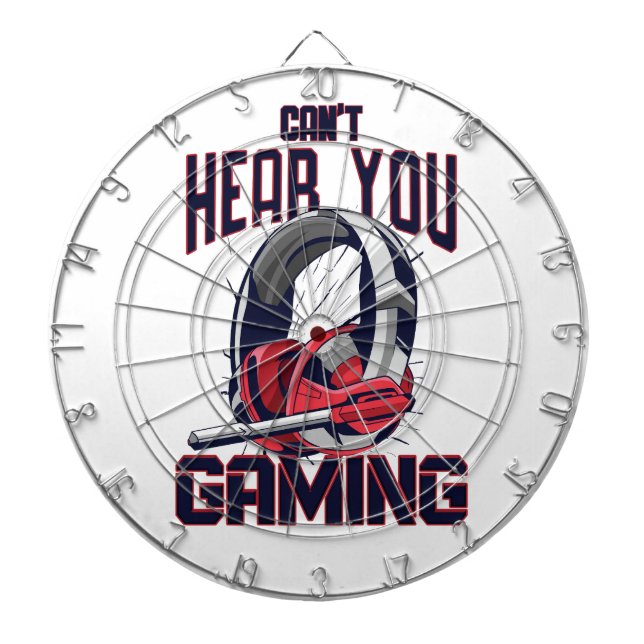 Gaming design with headset dartboard (Front)