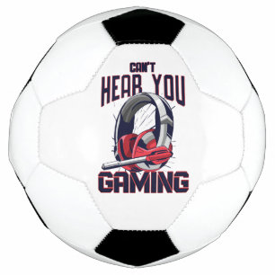 Gaming design with headset football