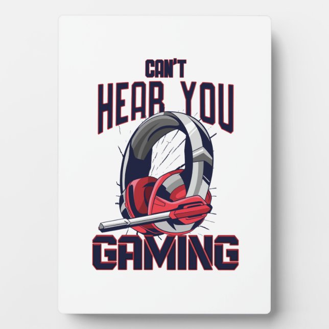 Gaming design with headset plaque (Front)