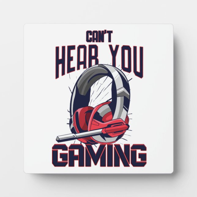 Gaming design with headset plaque (Front)