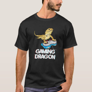 Gaming Dragon Gamer Bearded Dragon & Video Games T-Shirt
