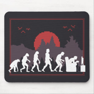 Gaming Evolution Funny Mouse Mat