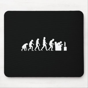 Gaming Evolution Funny Retro Video Game Gamer Nerd Mouse Mat