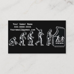 Gaming Evolution Gamer Business Cards