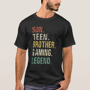 Gaming For Teen Boys Teenage Christmas Gamer T-Shirt