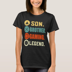 Gaming For Teenage Boys 8 16 Year Old Gamer 2 T-Shirt