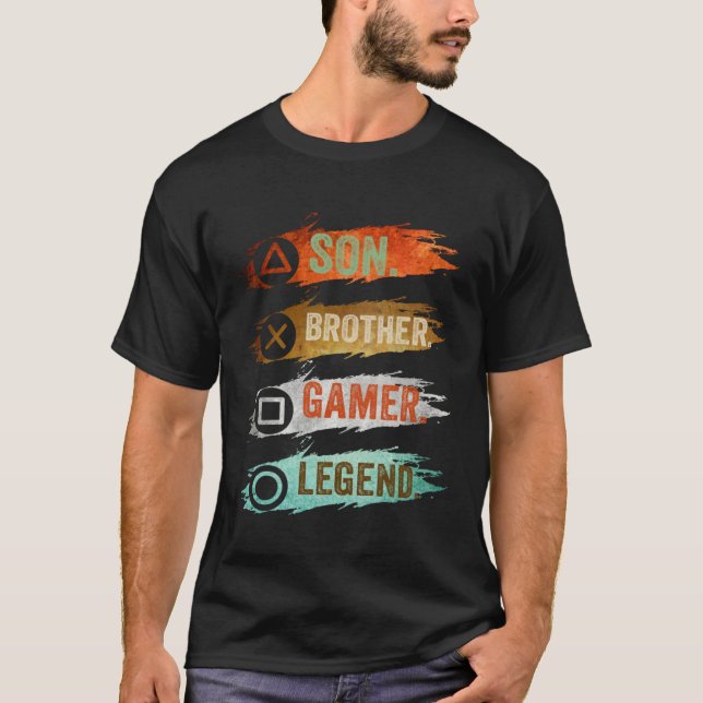 Gaming  For Teenage Boys 8 16 Year Old Gamer T-Shirt (Front)