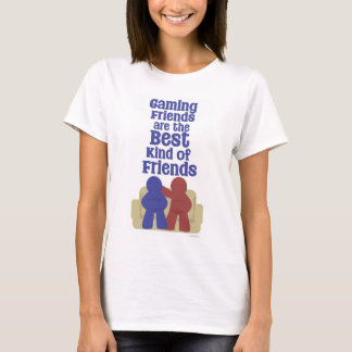 Gaming Friends Are Best Fun Light Style Design T-Shirt