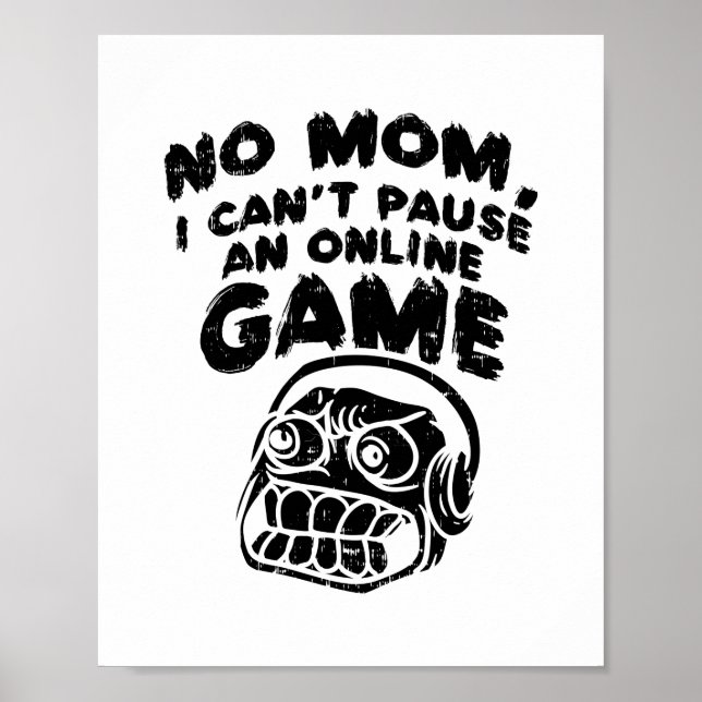 Gaming Gambling Gift Poster (Front)