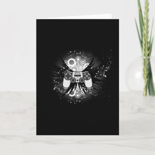 Gaming Game Gamer Controller Video Game Gift Idea Card