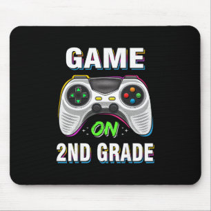 Gaming Game On 2nd Grade Second First Day School G Mouse Mat
